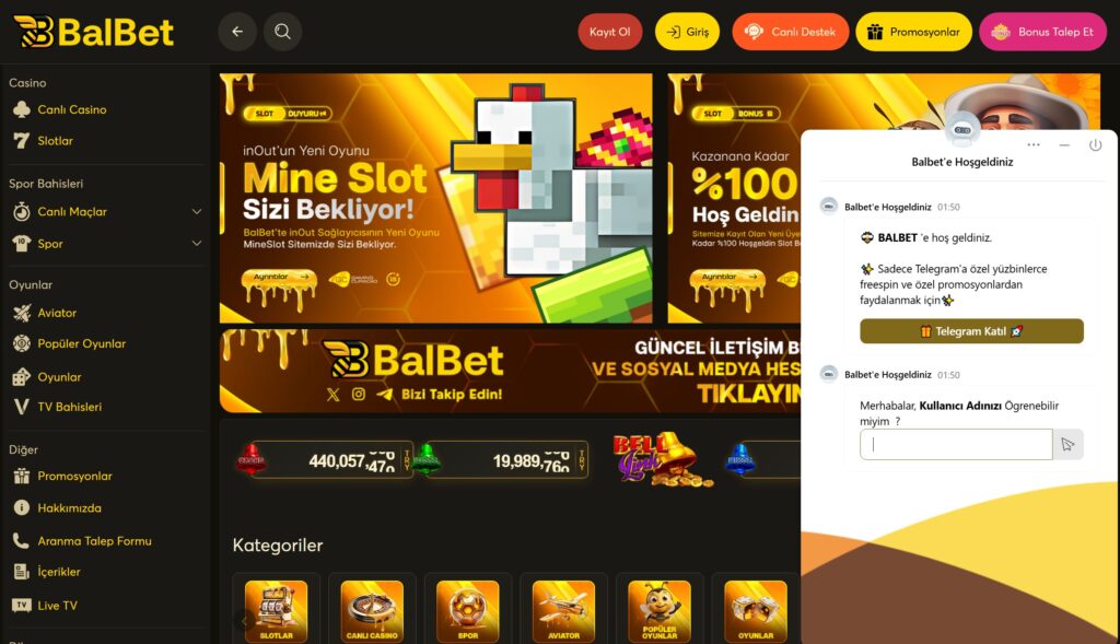 balbet iletişim seçenekleri